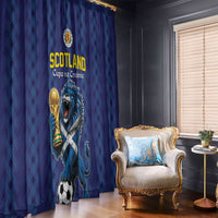 World Football 2026 Scotland Window Curtain Scottish Tartan Cupa na Cruinne Glory