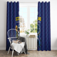 World Football 2026 Scotland Window Curtain Scottish Tartan Cupa na Cruinne Glory