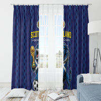 World Football 2026 Scotland Window Curtain Scottish Tartan Cupa na Cruinne Glory