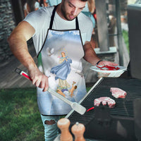 Italy Assumption Of Mary Apron Blessed Virgin Mary Angel And Dove - Wonder Print Shop