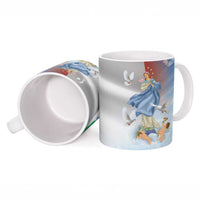 Italy Assumption Of Mary Ceramic Mug Blessed Virgin Mary Angel And Dove - Wonder Print Shop