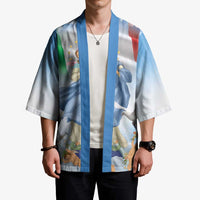 Italy Assumption Of Mary Kimono Blessed Virgin Mary Angel And Dove - Wonder Print Shop