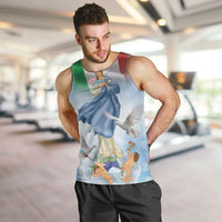 Italy Assumption Of Mary Men Tank Top Blessed Virgin Mary Angel And Dove LT19