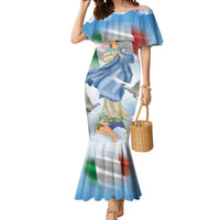 Italy Assumption Of Mary Mermaid Dress Blessed Virgin Mary Angel And Dove LT19