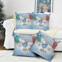 Italy Assumption Of Mary Pillow Cover Blessed Virgin Mary Angel And Dove - Wonder Print Shop