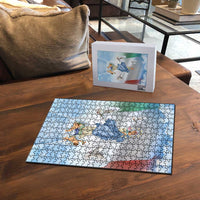 Italy Assumption Of Mary Puzzle Blessed Virgin Mary Angel And Dove - Wonder Print Shop