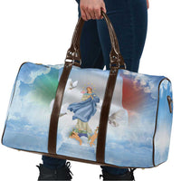 Italy Assumption Of Mary Travel Bag Blessed Virgin Mary Angel And Dove - Wonder Print Shop