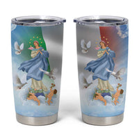 Italy Assumption Of Mary Tumbler Cup Blessed Virgin Mary Angel And Dove - Wonder Print Shop