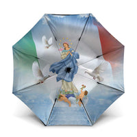 Italy Assumption Of Mary Umbrella Blessed Virgin Mary Angel And Dove - Wonder Print Shop