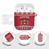 Saint Bernard Dog Switzerland Christmas AirPods Case - Wonder Print Shop