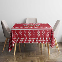 Saint Bernard Dog Switzerland Christmas Tablecloth - Wonder Print Shop