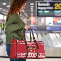 Saint Bernard Dog Switzerland Christmas Travel Bag - Wonder Print Shop