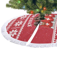 Saint Bernard Dog Switzerland Christmas Tree Skirt - Wonder Print Shop