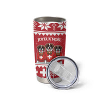 Saint Bernard Dog Switzerland Christmas Tumbler Cup - Wonder Print Shop