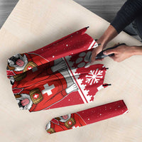 Saint Bernard Dog Switzerland Christmas Umbrella - Wonder Print Shop