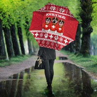 Saint Bernard Dog Switzerland Christmas Umbrella - Wonder Print Shop