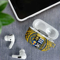 Personalized Cardiganshire Wales AirPods Case Ceredigion Coat of Arms Celtic Design - Wonder Print Shop