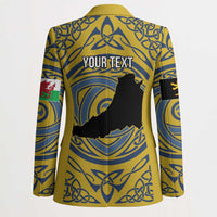 Personalized Cardiganshire Wales Blazer Ceredigion Coat of Arms Celtic Design - Wonder Print Shop