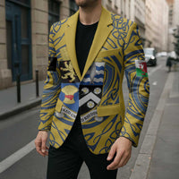 Personalized Cardiganshire Wales Blazer Ceredigion Coat of Arms Celtic Design - Wonder Print Shop