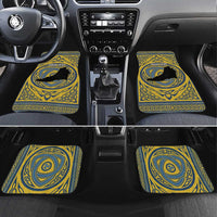 Personalized Cardiganshire Wales Car Mats Ceredigion Coat of Arms Celtic Design - Wonder Print Shop