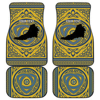 Personalized Cardiganshire Wales Car Mats Ceredigion Coat of Arms Celtic Design - Wonder Print Shop