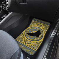 Personalized Cardiganshire Wales Car Mats Ceredigion Coat of Arms Celtic Design - Wonder Print Shop
