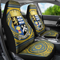 Personalized Cardiganshire Wales Car Seat Cover Ceredigion Coat of Arms Celtic Design - Wonder Print Shop