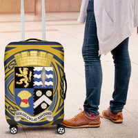 Personalized Cardiganshire Wales Luggage Cover Ceredigion Coat of Arms Celtic Design - Wonder Print Shop