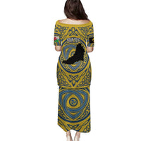 Personalized Cardiganshire Wales Puletasi Ceredigion Coat of Arms Celtic Design - Wonder Print Shop