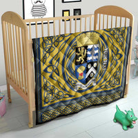Personalized Cardiganshire Wales Quilt Ceredigion Coat of Arms Celtic Design - Wonder Print Shop