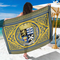 Personalized Cardiganshire Wales Sarong Ceredigion Coat of Arms Celtic Design - Wonder Print Shop