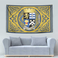 Personalized Cardiganshire Wales Tapestry Ceredigion Coat of Arms Celtic Design - Wonder Print Shop