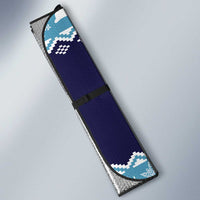 Cardiganshire Wales Christmas Auto Sun Shade Cardigan Bay Dolphin Rugby Design - Wonder Print Shop