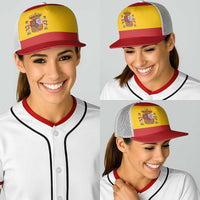 Spain Baseball Net Cap National Flag Colors - Wonder Print Shop