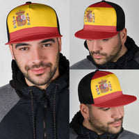 Spain Mesh Trucker Cap National Flag Colors - Wonder Print Shop