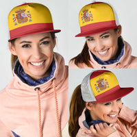 Spain Mesh Trucker Cap National Flag Colors - Wonder Print Shop