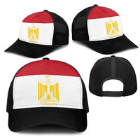 Egypt Mesh Trucker Cap National Flag Colors - Wonder Print Shop