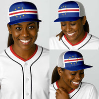 Cape Verde Baseball Net Cap National Flag Colors - Wonder Print Shop