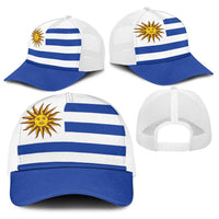 Uruguay Baseball Net Cap National Flag Colors - Wonder Print Shop