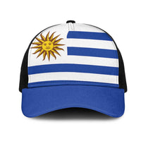 Uruguay Mesh Trucker Cap National Flag Colors - Wonder Print Shop