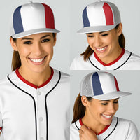 France Baseball Net Cap National Flag Colors - Wonder Print Shop