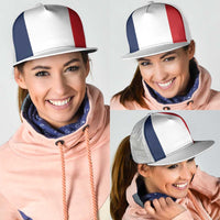 France Mesh Trucker Cap National Flag Colors - Wonder Print Shop