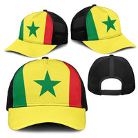 Senegal Mesh Trucker Cap National Flag Colors - Wonder Print Shop