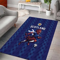 World Football 2026 Scotland Area Rug Lion Mascot Go Scottish