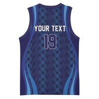 Custom World Football 2026 Scotland Basketball Jersey Lion Mascot Go Scottish
