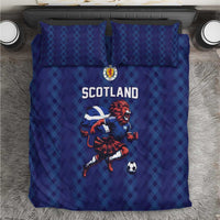 World Football 2026 Scotland Bedding Set Lion Mascot Go Scottish