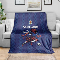 World Football 2026 Scotland Blanket Lion Mascot Go Scottish