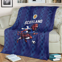 World Football 2026 Scotland Blanket Lion Mascot Go Scottish