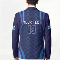 Custom World Football 2026 Scotland Blazer Lion Mascot Go Scottish