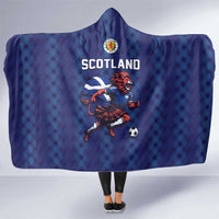 World Football 2026 Scotland Hooded Blanket Lion Mascot Go Scottish